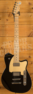 Reverend Bolt-On Series | Charger HB - Midnight Black - Roasted Maple