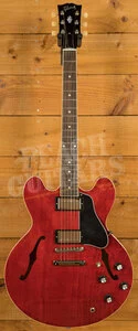 Gibson ES-335 - Sixties Cherry Premium Semi-Hollowbody Electric Guitar