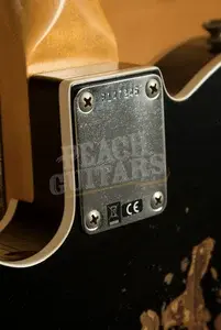 Fender Custom Shop 60 Tele - Custom Heavy Relic Black