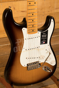 Fender American Original '50s Strat - Maple Board, 2-Colour Sunburst