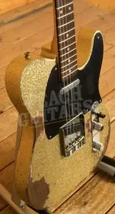 Fender Custom Shop 60 Tele - Heavy Relic Gold Sparkle