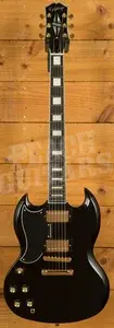 Epiphone Inspired by Gibson SG Custom | Ebony w/Gigbag *Left-Handed*