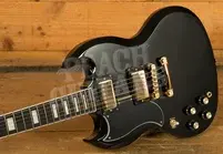Epiphone Inspired by Gibson SG Custom | Ebony w/Gigbag *Left-Handed*