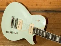 Reverend Roundhouse 290 - Ebony - Iconic Blue
