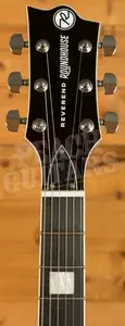 Reverend Roundhouse 290 - Ebony - Iconic Blue