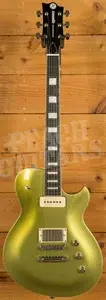 Reverend Roundhouse H90 - Ebony - Metallic Limeade