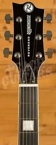 Reverend Roundhouse H90 - Ebony - Metallic Limeade