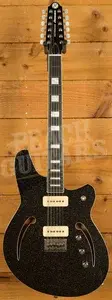 Reverend Airwave 12-String - Black Sparkle