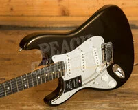 Fender American Ultra II Stratocaster Left-Handed - Ebony - Texas Tea