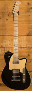 Reverend Bolt-On Series | Charger HB - Midnight Black - Roasted Maple