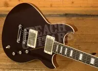 Reverend Sensei HH - Ebony - Metallic Bordeaux