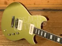 Reverend Sensei 290 - Ebony - Metallic Limeade