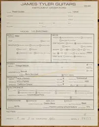 James Tyler Guitars | L.A Studio Classic - Vintage Natural