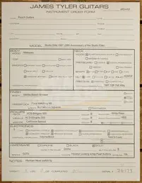 James Tyler Guitars | Studio Elite 1987 - Malibu Beach Shmear