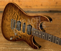 Tom Anderson Drop Top Hollow | Light Tiger Eye Burst w/Binding