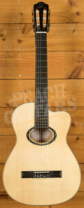 Eastman Cabaret-JB Solid-Top Cutaway Classical Guitar - Natural