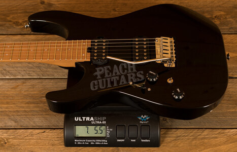 Charvel Pro-Mod DK24 HH 2PT CM LH, Caramelized Fingerboard, Gloss Black