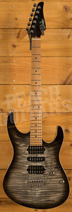 Suhr Modern Plus Trans Charcoal Burst Maple 