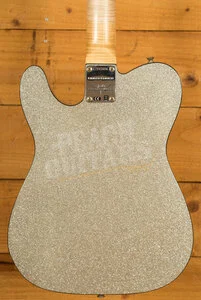 Fender Custom Shop Limited CuNiFe Tele Custom - Journeyman Relic Aged Silver Sparkle