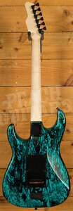 James Tyler Guitars | Studio Elite HD - See thru Turquoise tint over Black Shmear