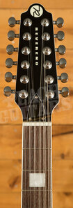 Reverend Set-Neck Series | Airwave 12-String - Midnight Black - Rosewood - Left-Handed