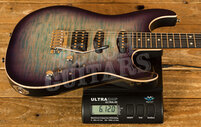 Tom Anderson Drop Top | Satin Natural Bora to Purple Burst w/Binding