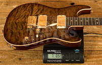 Tom Anderson Cobra S | Tiger Eye Edge Burst w/Binding