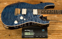 Suhr Custom Modern Handpicked | Trans Whale Blue - Quilt