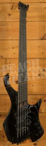 Ibanez EHB1135MS EHB Series Bass Workshop Multi-Scale 5-String Bass - Silver Wave Black Low Gloss