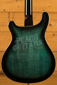 PRS SE Hollowbody II Piezo | Peacock Blue Burst