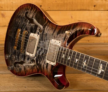PRS McCarty 594 Hollowbody II Charcoal Cherryburst 