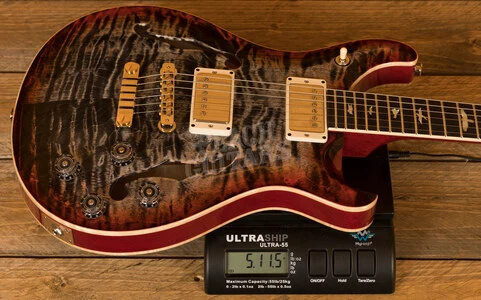 PRS McCarty 594 Hollowbody II Charcoal Cherryburst 