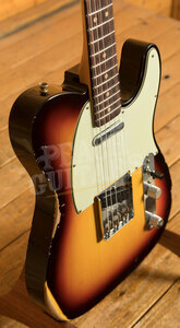 Fender Custom Shop 63 Tele | Relic Chocolate 3-Tone Sunburst