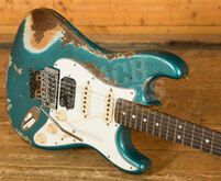 Fender Custom Shop 69 HSS Strat | Super Heavy Relic Ocean Turquoise