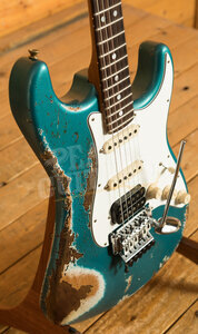 Fender Custom Shop 69 HSS Strat | Super Heavy Relic Ocean Turquoise