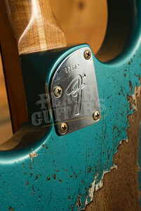 Fender Custom Shop 69 HSS Strat | Super Heavy Relic Ocean Turquoise