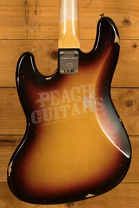 Fender Custom Shop Limited 60 Jazz Bass - Relic 3-Tone Sunburst