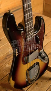 Fender Custom Shop Limited 60 Jazz Bass - Relic 3-Tone Sunburst