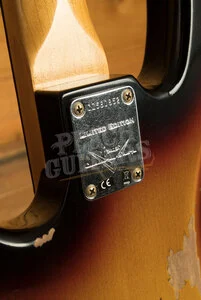 Fender Custom Shop Limited 60 Jazz Bass - Relic 3-Tone Sunburst