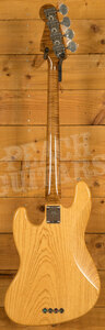 Fender Custom Shop Artisan Maple Burl Jazz Bass | Aged Natural