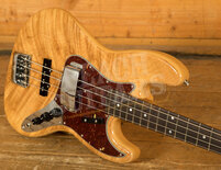 Fender Custom Shop Artisan Maple Burl Jazz Bass | Aged Natural