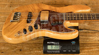 Fender Custom Shop Artisan Maple Burl Jazz Bass | Aged Natural