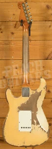 Fender Custom Shop Masterbuilt Dale Wilson 61 Strat - Heavy Relic Aged Olympic White