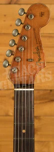 Fender Custom Shop Masterbuilt Dale Wilson 61 Strat - Heavy Relic Aged Olympic White