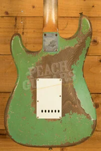 Fender Custom Shop Masterbuilt Dale Wilson 61 Strat - Heavy Relic Seafoam Green