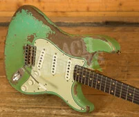 Fender Custom Shop Masterbuilt Dale Wilson 61 Strat - Heavy Relic Seafoam Green