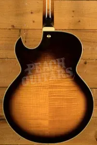 Ibanez LGB30 George Benson Hollow Body - Ebony - Vintage Yellow Sunburst