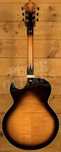 Ibanez LGB30 George Benson Hollow Body - Ebony - Vintage Yellow Sunburst