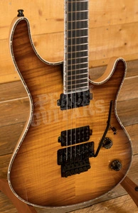 Mayones Regius Pro 6 Amber 2-Tone Burst