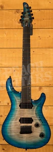 Mayones Regius Core 7 - Trans Jeans Black 3-Tone Blue Burst